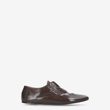Patent Leather Loafers Brown