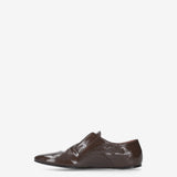 Patent Leather Loafers Brown
