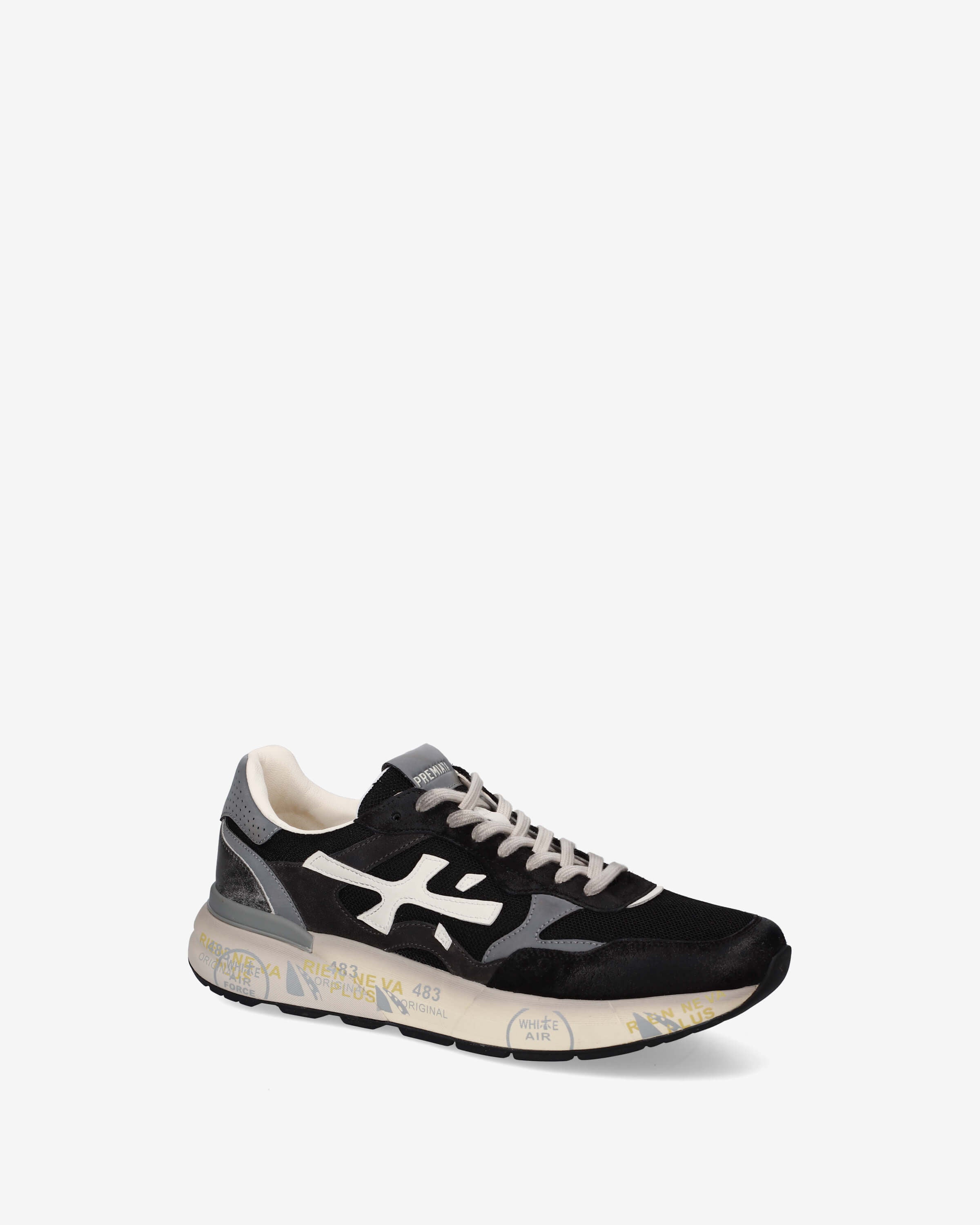 M*e様 Grafiche Tasgotti イタリアン プリント 水鳥 ４点セ Premiata Mick 8119 Sneakers | Fashion-Forward Italian Style for