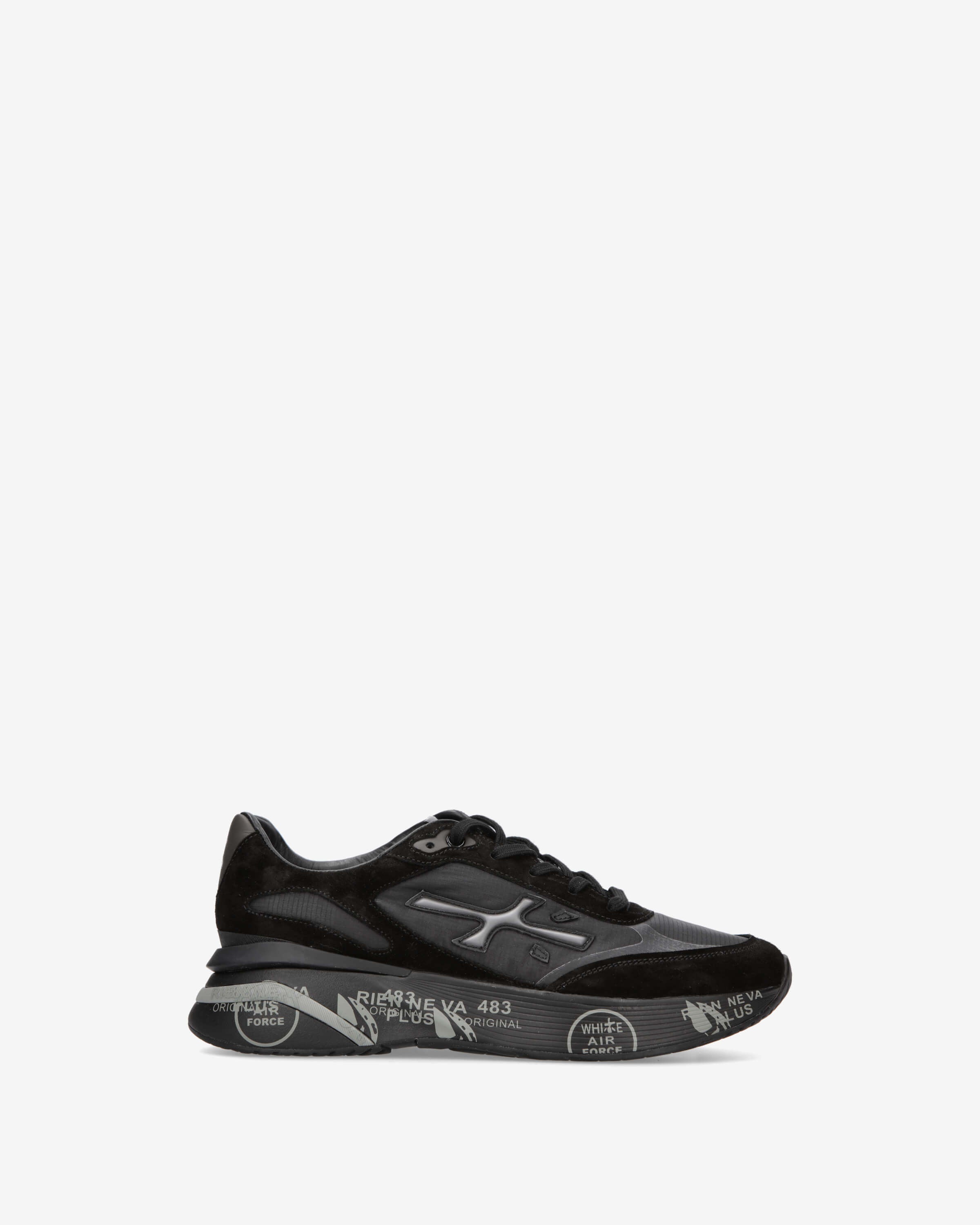 PREMIATA スニーカー ブラック Premiata Sciliar Sneakers – Unisex Black Shoes with Vibram Sole