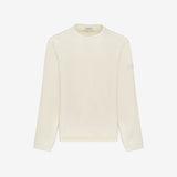 Cotton sweatshirt with nylon details