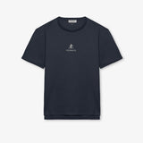 Cotton Jersey T-Shirt Dark Blue
