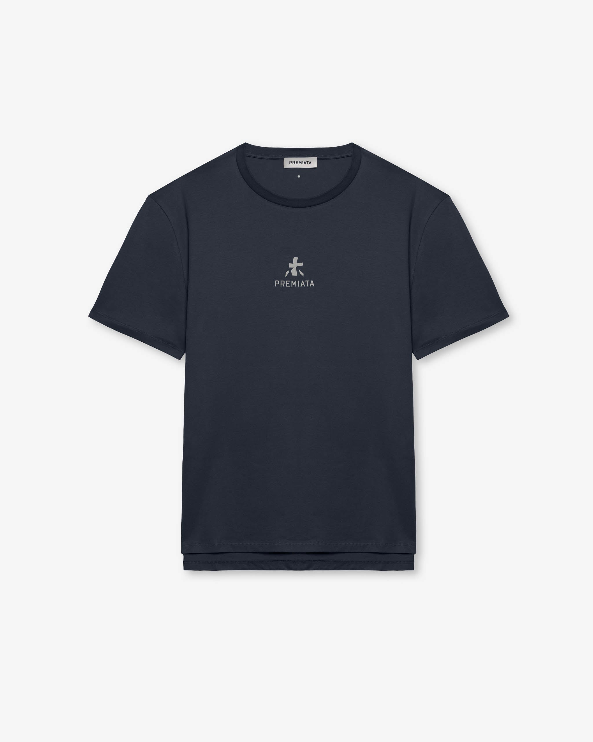 Cotton Jersey T-Shirt Dark Blue