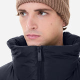Medium nylon down jacket blue