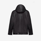 Medium nylon down jacket black