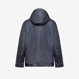 Medium nylon down jacket blue