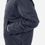 Medium nylon down jacket blue