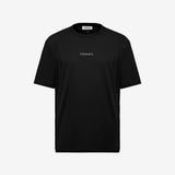 Black Cotton Logo T-Shirt