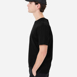 Black Cotton Logo T-Shirt