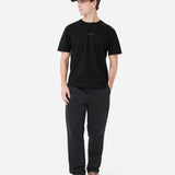 Black Cotton Logo T-Shirt