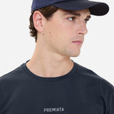 Blue Cotton Logo T-Shirt