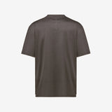 Grey Cotton Logo T-Shirt