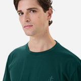 Green Cotton Logo T-Shirt