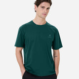 Green Cotton Logo T-Shirt