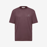 Bordeaux Cotton Logo T-Shirt