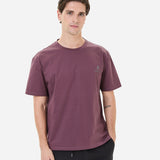 Bordeaux Cotton Logo T-Shirt