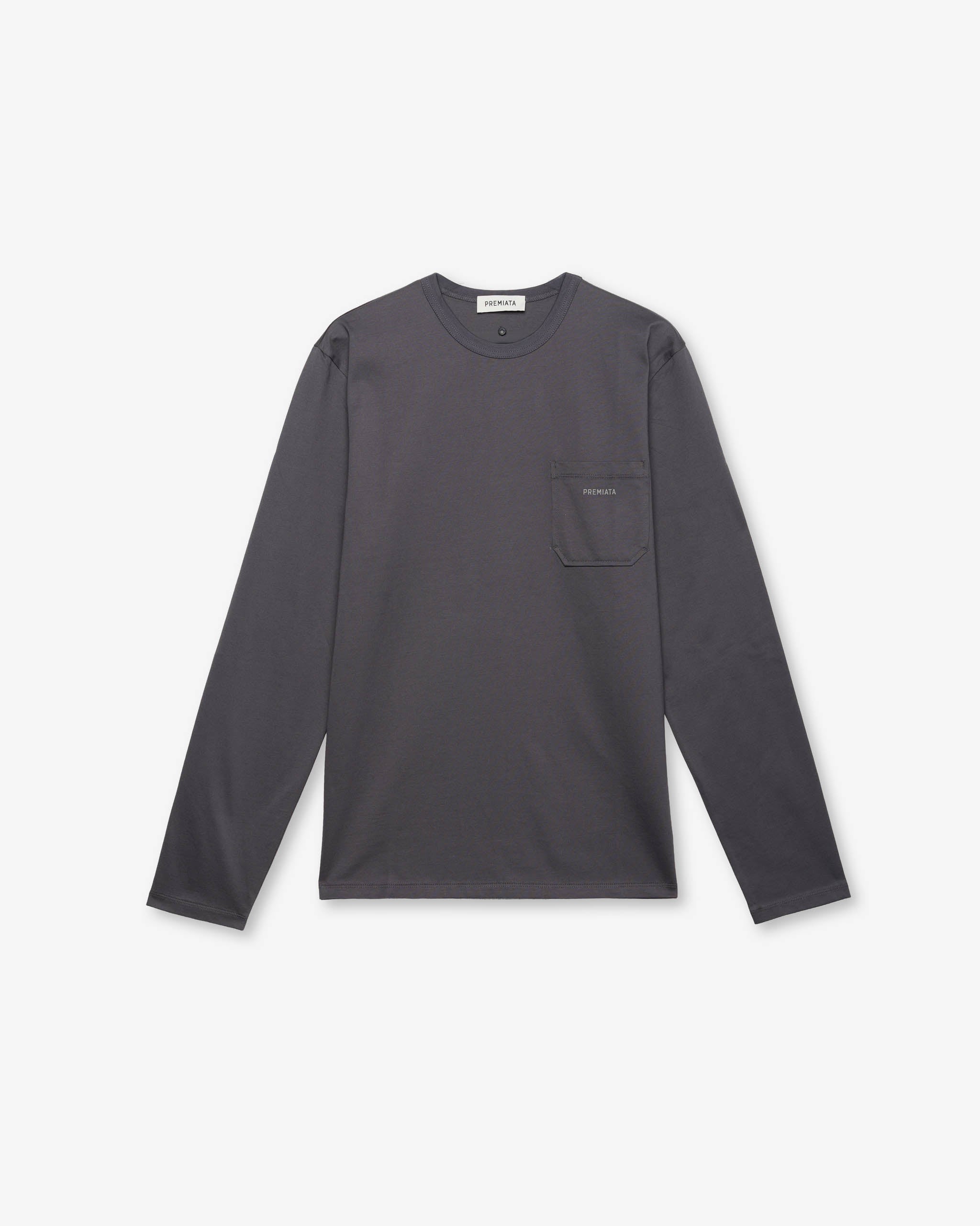 Pocket Long-Sleeve T-Shirt Iron
