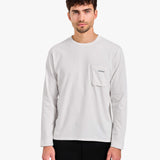 Pocket Long-Sleeve T-Shirt White - Premiata