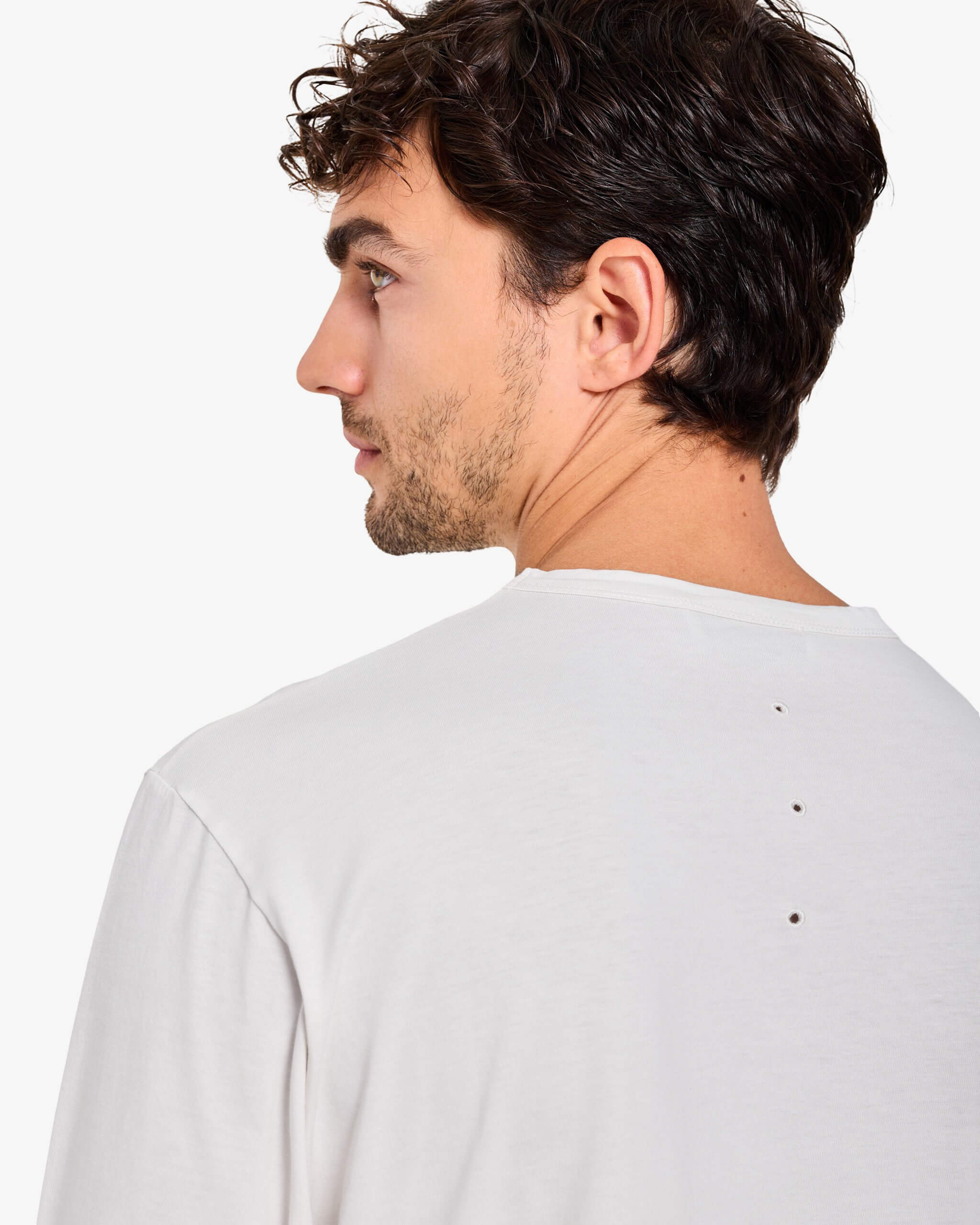 Pocket Long-Sleeve T-Shirt White - Premiata