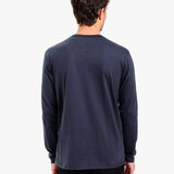 Pocket Long-Sleeve T-Shirt Blue - Premiata