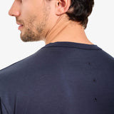 Pocket Long-Sleeve T-Shirt Blue - Premiata