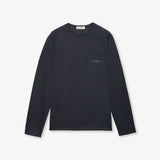 Pocket Long-Sleeve T-Shirt Dark Blue