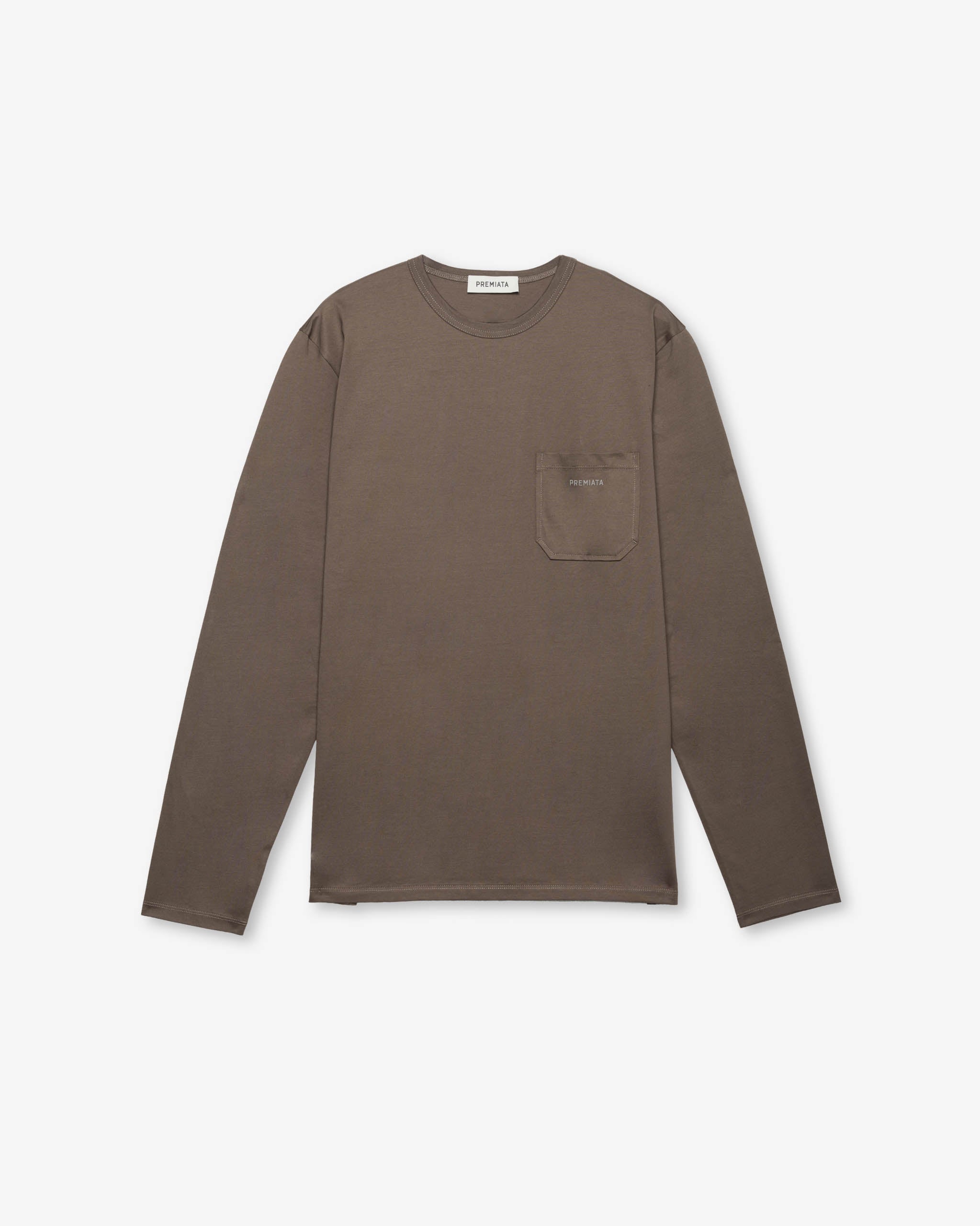 Pocket Long-Sleeve T-Shirt Mud
