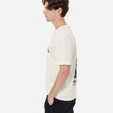 White Cotton Printed T-Shirt