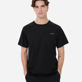 Black Cotton Small Logo T-Shirt