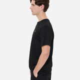Black Cotton Small Logo T-Shirt