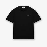 Cotton T-Shirt with Nylon Detail