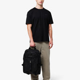 Cotton T-Shirt with Nylon Detail