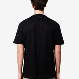 Cotton T-Shirt with Nylon Detail