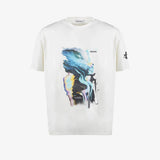 Cotton T-shirt with print