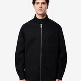 Cotton Gabardine Bomber Jacket