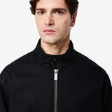 Cotton Gabardine Bomber Jacket