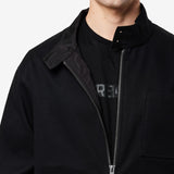 Cotton Gabardine Bomber Jacket