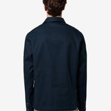 Cotton Gabardine Shirt Jacket