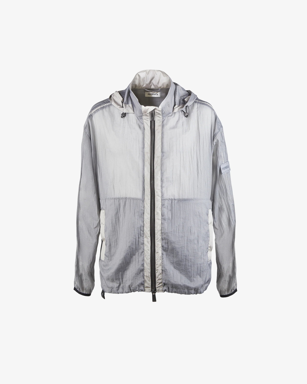 Grey ripstop nylon jacket – Premiata.us