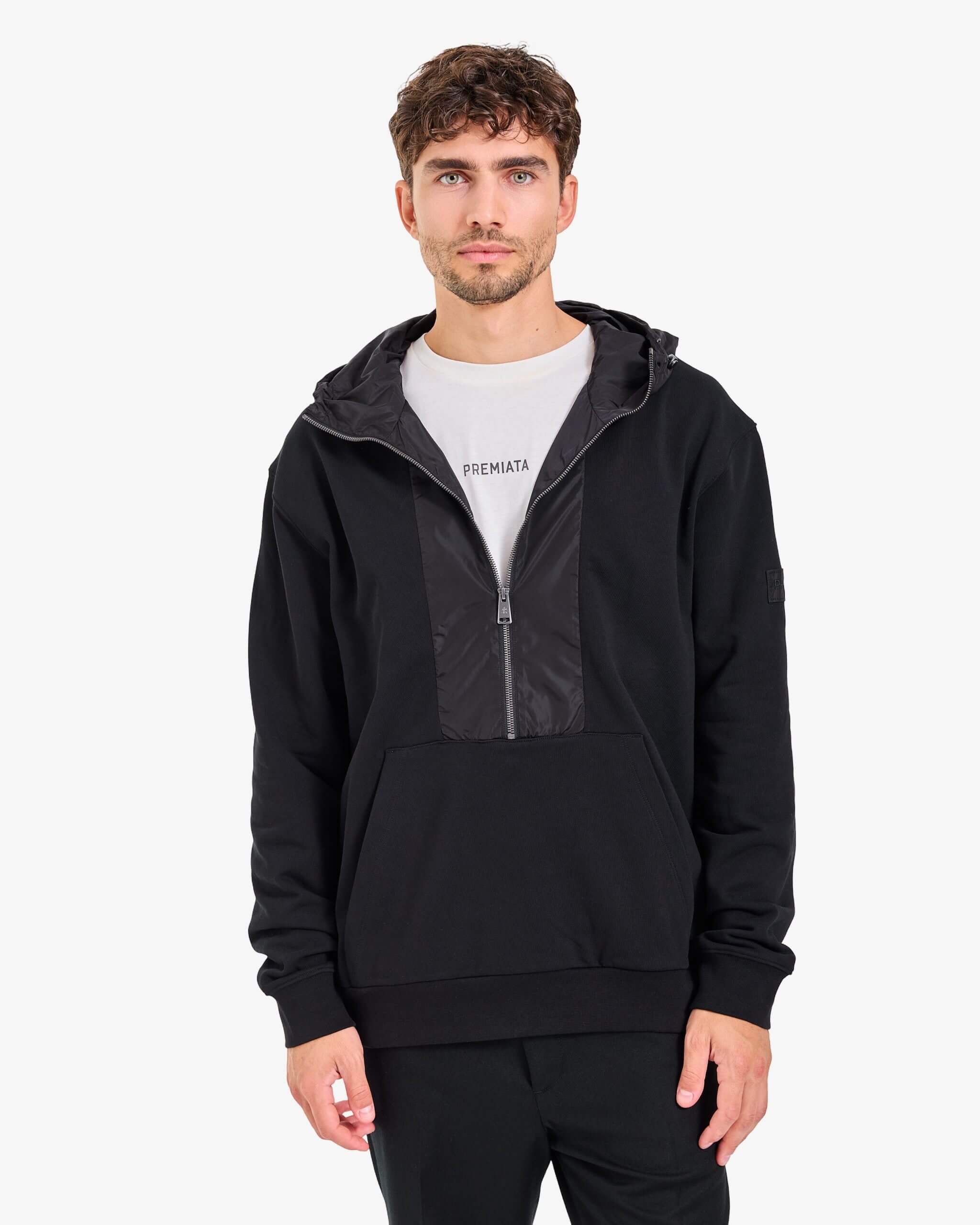 Technical Zip Hoodie Black - Premiata