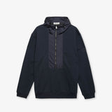 Technical Zip Hoodie Dark Blue