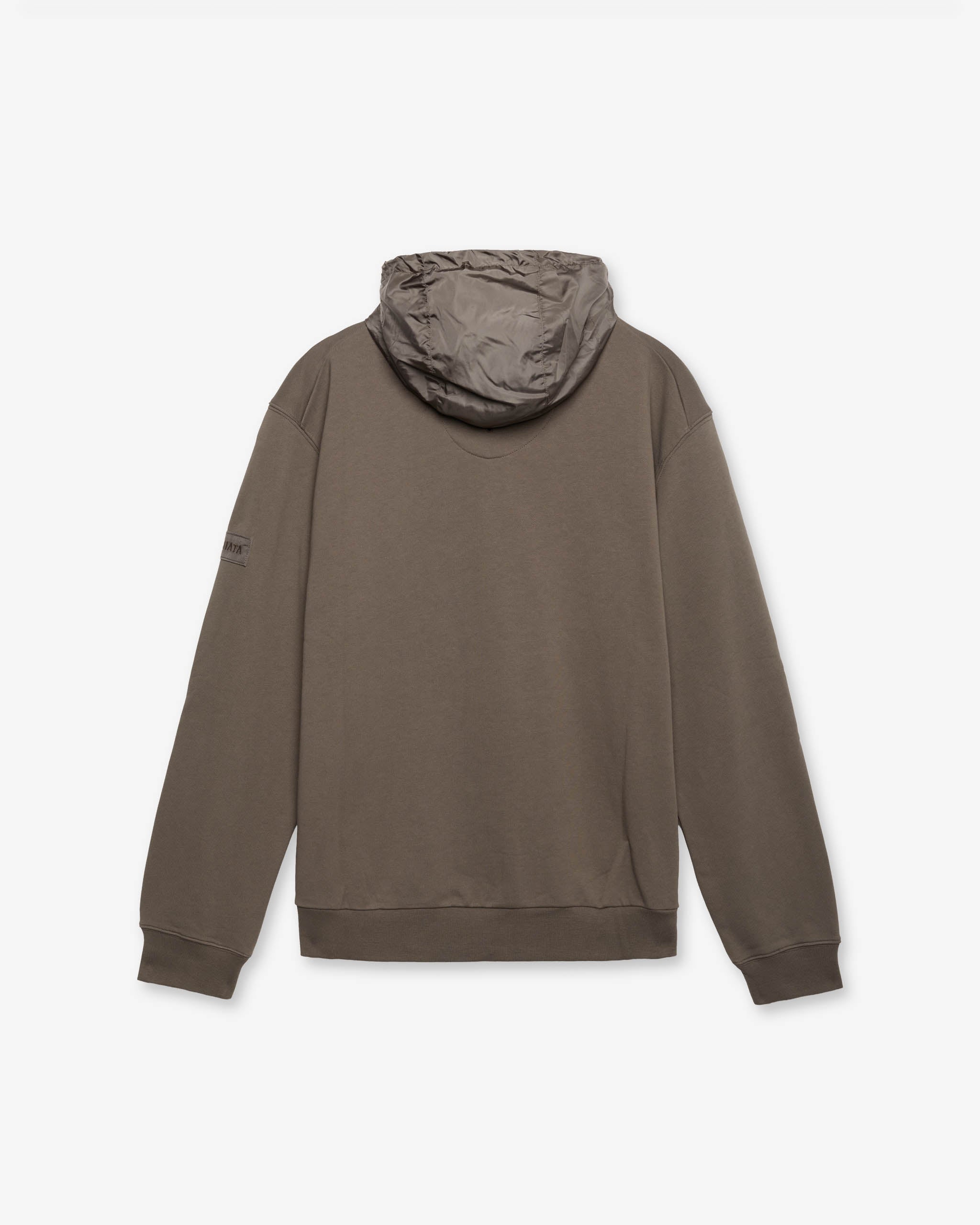 Technical Zip Hoodie Mud
