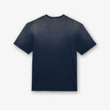 Washed Cotton T-Shirt Blue