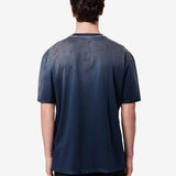 Washed Cotton T-Shirt Blue