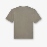 Cotton T-Shirt with Logo Grey