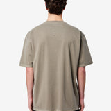 Cotton T-Shirt with Logo Grey