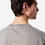 Cotton T-Shirt with Patch Pocket Grey