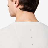 Cotton Sweatshirt with Nylon Detailing