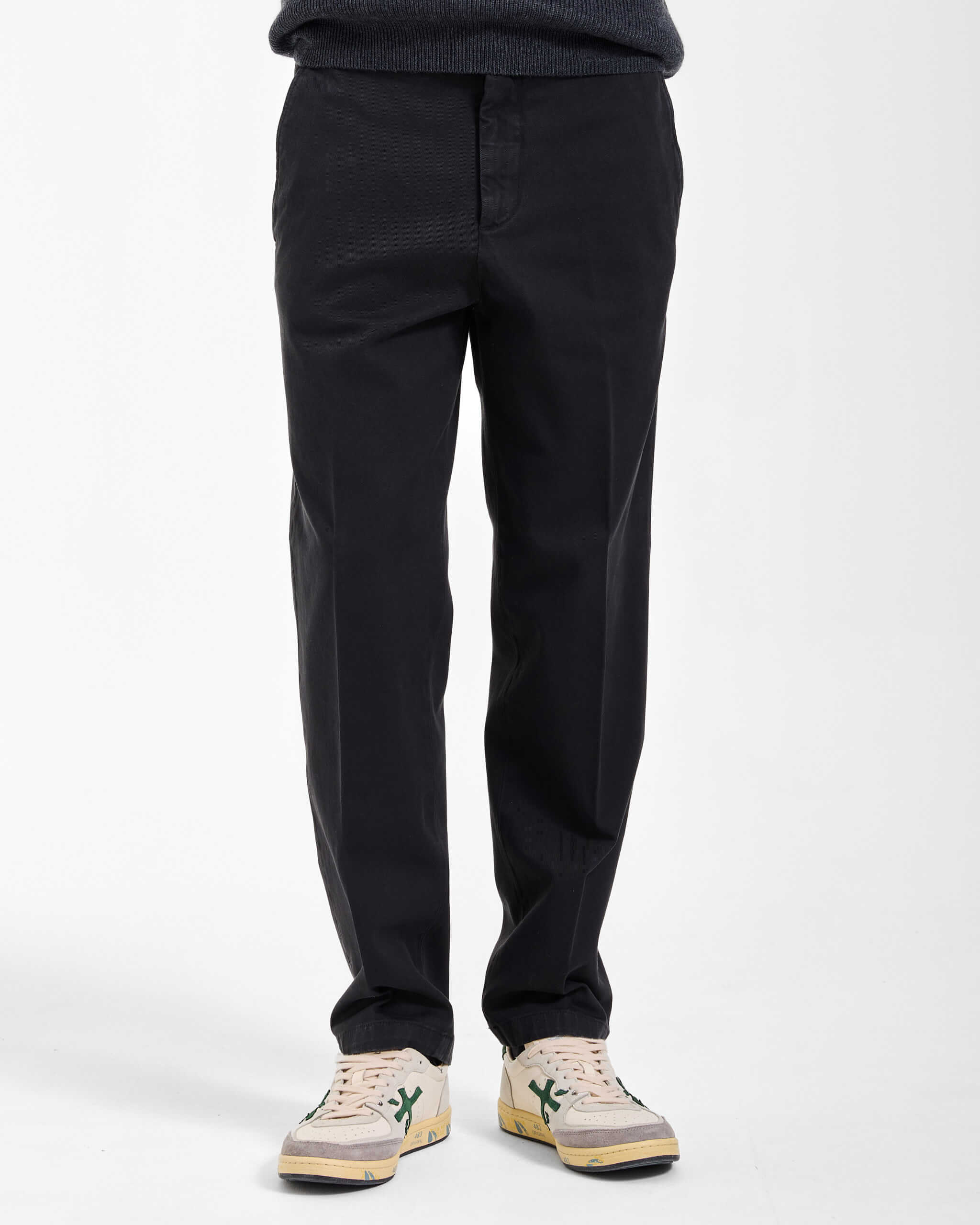 Cotton Trousers Black - Premiata