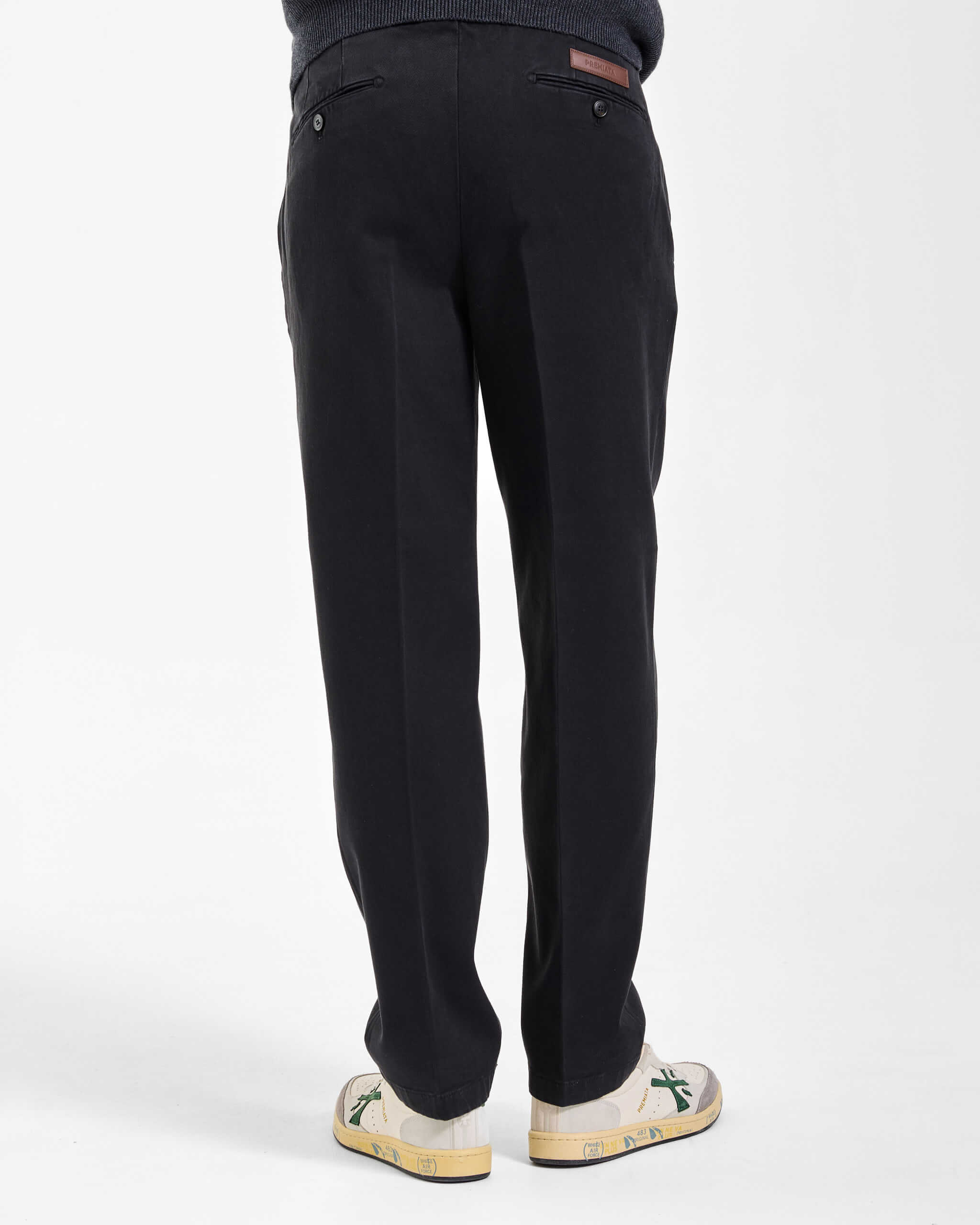 Cotton Trousers Black - Premiata